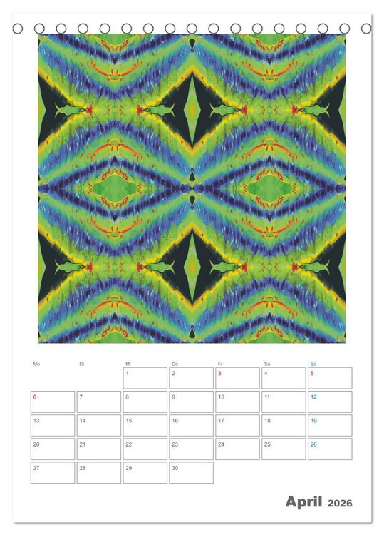 Produktbild: Axis Mater Naturae (Tischkalender 2026 DIN A5 hoch), CALVENDO Monatskalender