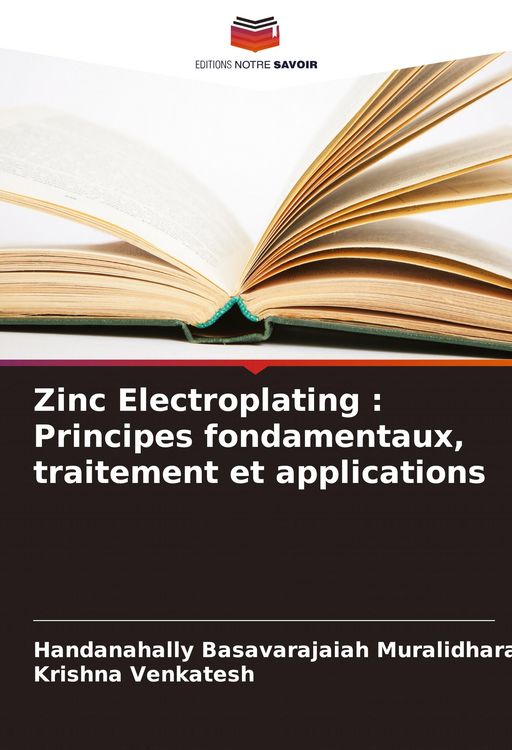Produktbild: Zinc Electroplating : Principes fondamentaux, traitement et applications