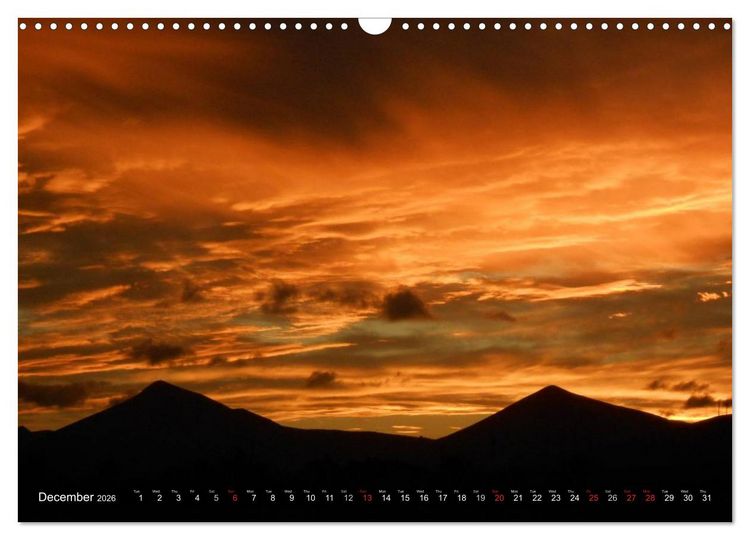 Produktbild: Lanzarote - Canary Islands (Wall Calendar 2026 DIN A3 landscape), CALVENDO 12 Month Wall Calendar