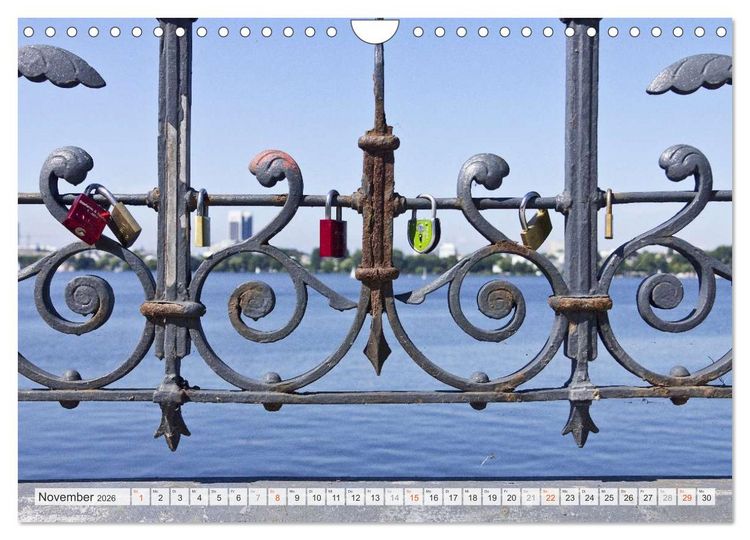 Produktbild: Hansestadt Hamburg (Wandkalender 2026 DIN A4 quer), CALVENDO Monatskalender