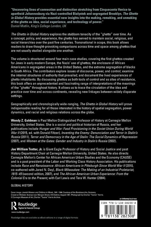 Produktbild: The Ghetto in Global History
