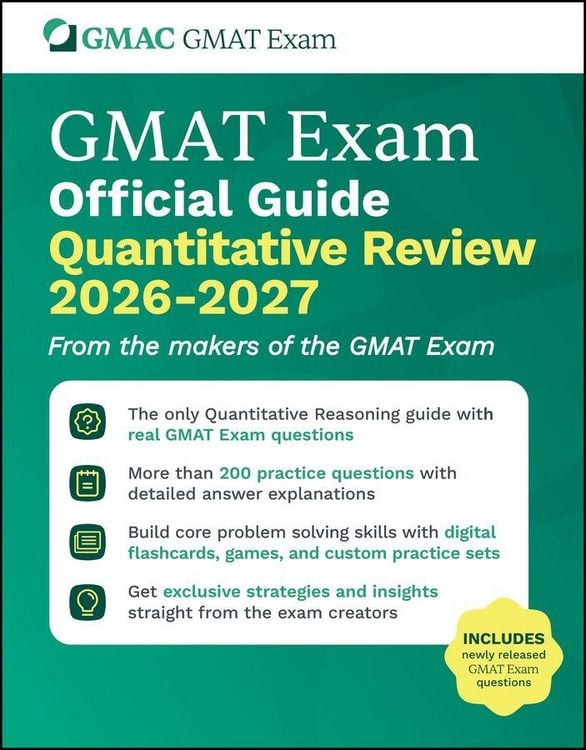 Produktbild: GMAT Official Guide Quantitative Review 2026 - 2027