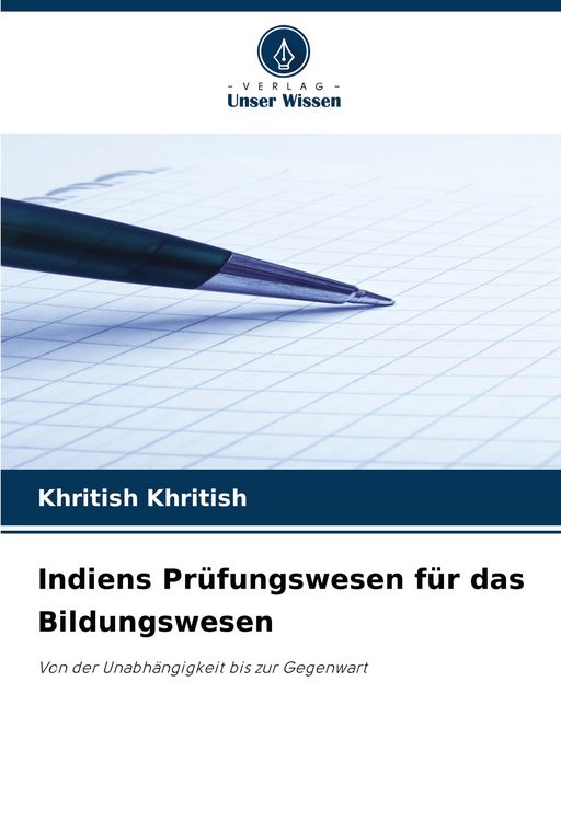 Produktbild: Indiens Pr&uuml;fungswesen f&uuml;r das Bildungswesen