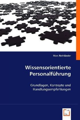 Produktbild: Rothl&auml;nder, M: Wissensorientierte Personalf&uuml;hrung