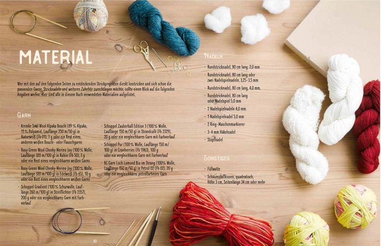 Produktbild: Adventskalender Stricken und Schm&ouml;kern