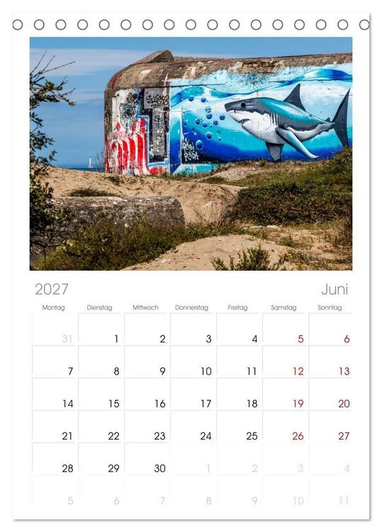 Produktbild: Tischplaner 2027 - W&auml;nde sprechen B&auml;nde (A5 Tischkalender zum Aufstellen) CALVENDO