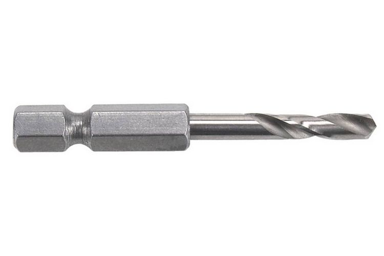 Produktbild: Wolfcraft 7257000 HSS Metall-Spiralbohrer 3 mm Gesamtl&auml;nge 47 mm geschliffen DIN 338 1/4" (6.3 mm) 1 St.