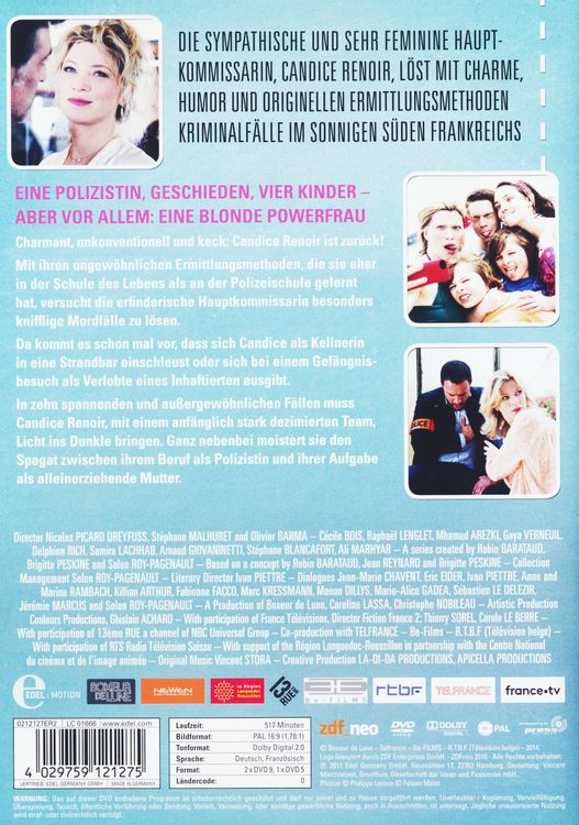 Produktbild: Candice Renoir -Staffel 3 [3 DVDs]