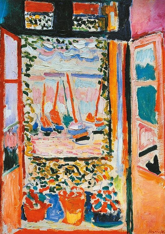 Produktbild: Matisse - Offenes Fenster in Collioure - 1000 Teile Puzzle