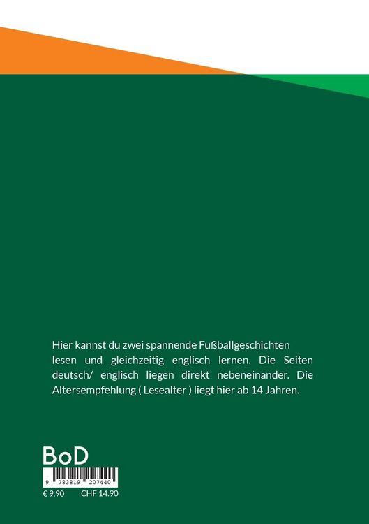 Produktbild: Vier Freunde wollen wir sein / We want to be four Friends Fu&szlig;baller Hans im Gl&uuml;ck / Footballer Hans in Happiness