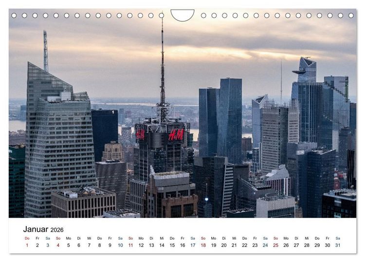 Produktbild: Meine Liebe New York (Wandkalender 2026 DIN A4 quer), CALVENDO Monatskalender