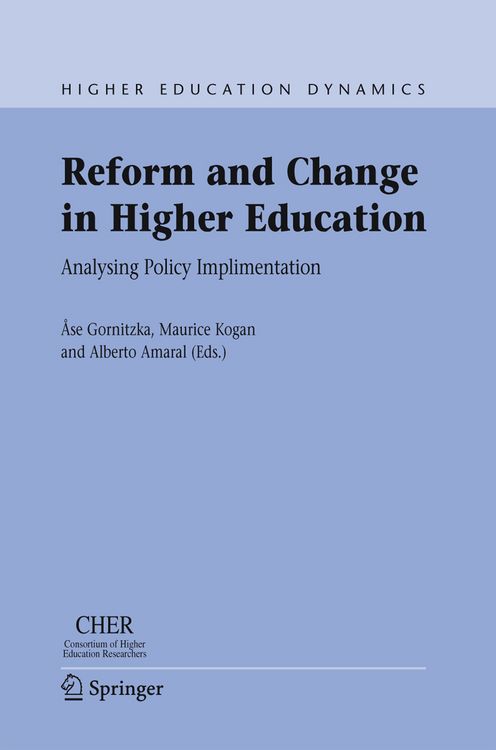 Produktbild: Reform and Change in Higher Education