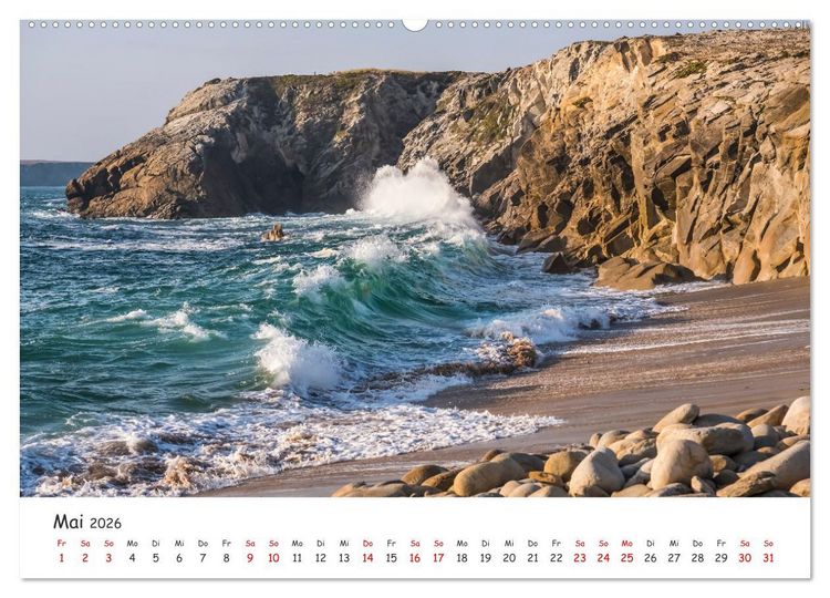 Produktbild: Unterwegs im Morbihan (Wandkalender 2026 DIN A2 quer), CALVENDO Monatskalender