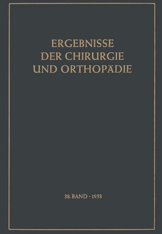 Produktbild: Ergebnisse der Chirurgie und Orthop&auml;die