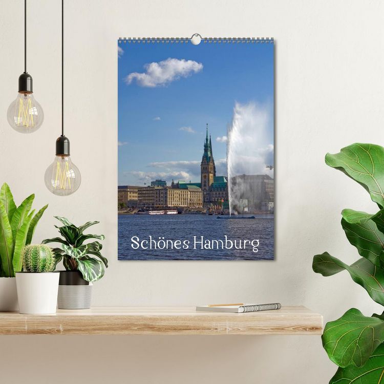 Produktbild: Sch&ouml;nes Hamburg (Wandkalender 2026 DIN A3 hoch), CALVENDO Monatskalender