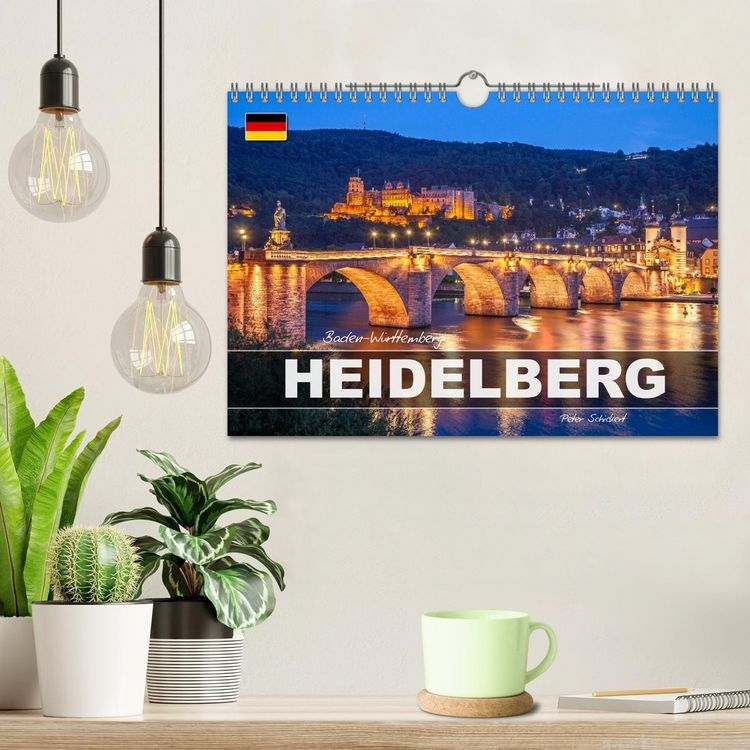 Produktbild: Baden-W&uuml;rttemberg - Heidelberg (Wandkalender 2027 DIN A4 quer), CALVENDO Monatskalender