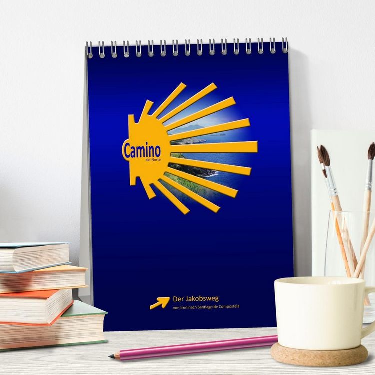 Produktbild: Camino del Norte (Tischkalender 2027 DIN A5 hoch), CALVENDO Monatskalender