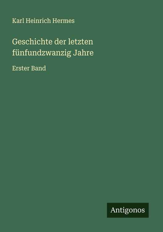 Produktbild: Geschichte der letzten f&uuml;nfundzwanzig Jahre