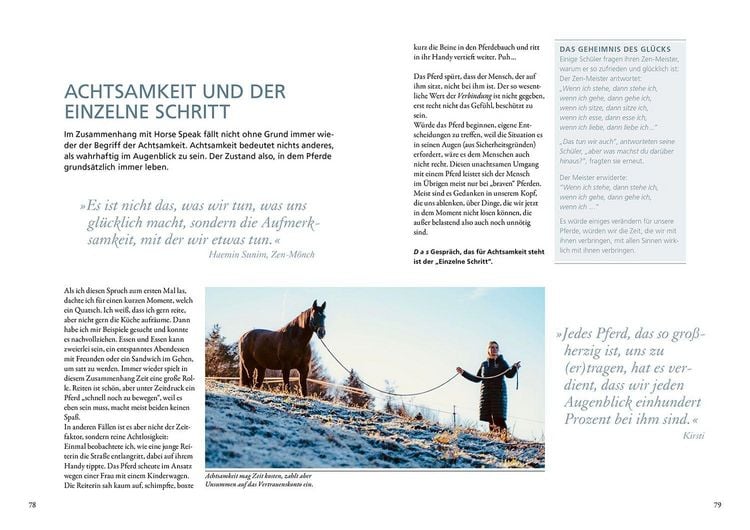 Produktbild: Horse Speak - Die Basis f&uuml;r feines Reiten