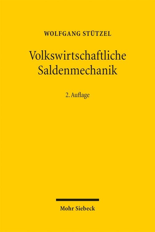 Produktbild: Volkswirtschaftliche Saldenmechanik