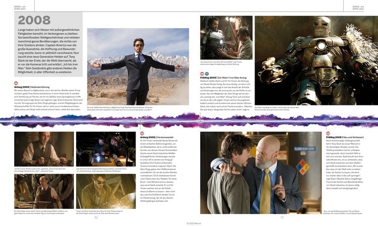 Produktbild: MARVEL Studios Marvel Timelines