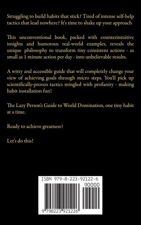 Produktbild: Lazy Habits