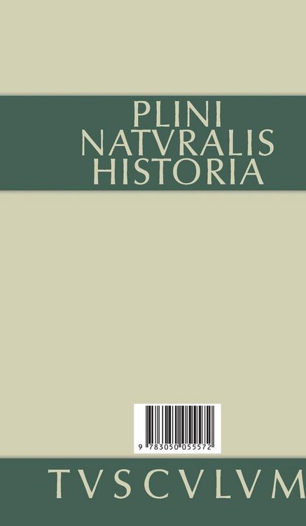 Produktbild: Cajus Plinius Secundus d. &Auml;.: Naturkunde / Naturalis historia libri XXXVII / Zoologie: Wassertiere
