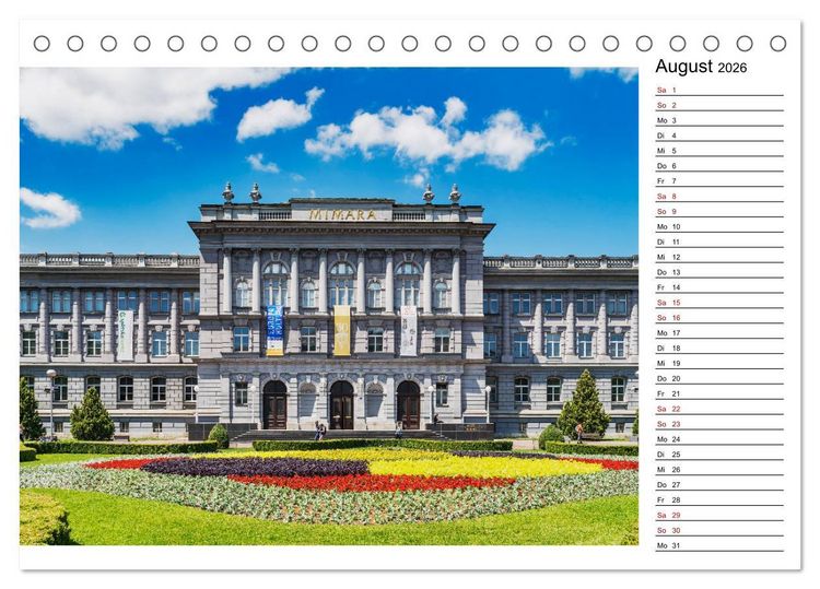 Produktbild: Ein Wochenende in Zagreb (Tischkalender 2026 DIN A5 quer), CALVENDO Monatskalender