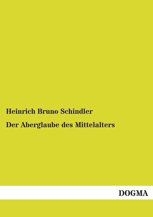 Produktbild: Der Aberglaube des Mittelalters
