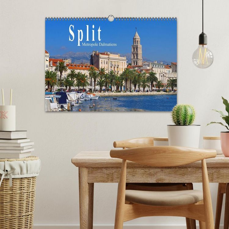 Produktbild: Split Metropole Dalmatiens (Wandkalender 2026 DIN A3 quer), CALVENDO Monatskalender