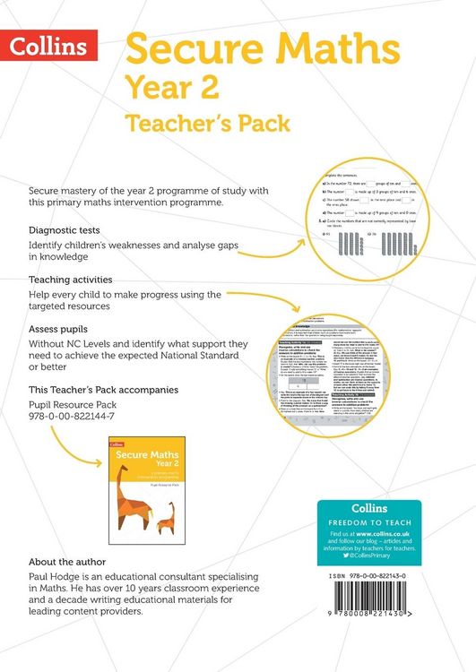 Produktbild: Secure Year 2 Maths Teacher's Pack