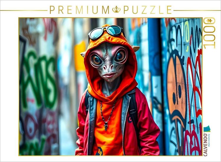 Produktbild: CALVENDO Puzzle Alien Roots | 1000 Teile Lege-Gr&ouml;&szlig;e 64x48cm Foto-Puzzle f&uuml;r gl&uuml;ckliche Stunden