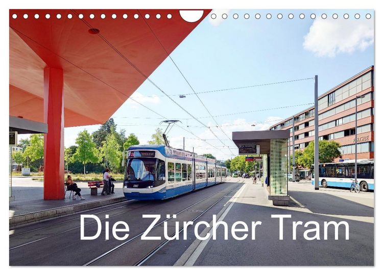 Produktbild: Die Z&uuml;rcher Tram (Wandkalender 2026 DIN A4 quer), CALVENDO Monatskalender