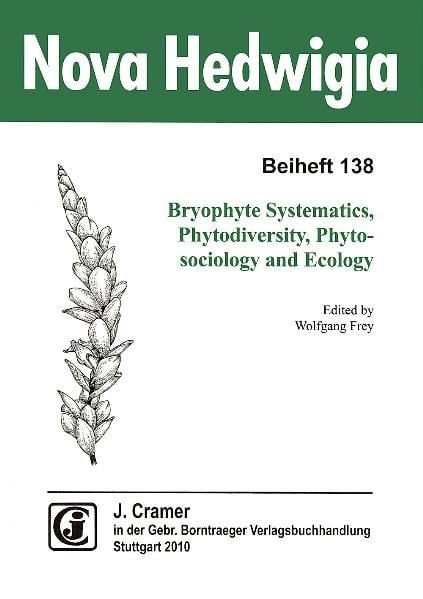 Produktbild: Bryophyte Systematics, Phytodiversity, Phytosociology and Ecology