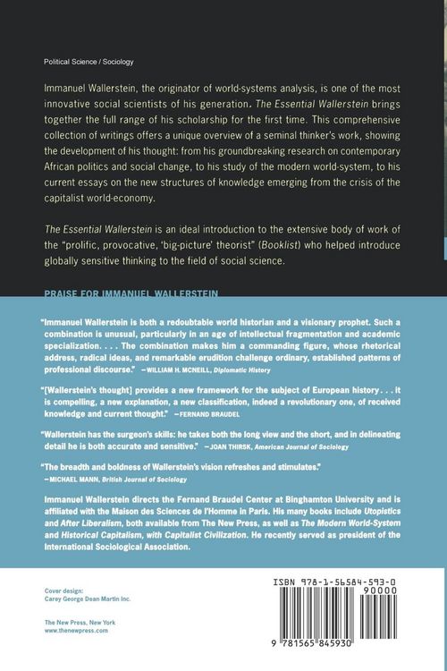 Produktbild: The Essential Wallerstein