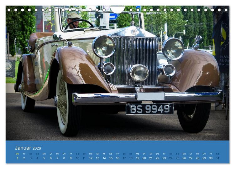 Produktbild: Rolls Royce Revival (Wandkalender 2026 DIN A4 quer), CALVENDO Monatskalender