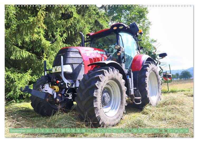 Produktbild: M&auml;nnerspielzeug Traktor Inspirationen (hochwertiger Premium Wandkalender 2027 DIN A2 quer), Kunstdruck in Hochglanz