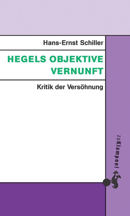 Produktbild: Hegels objektive Vernunft