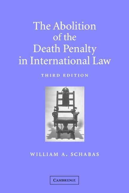 Produktbild: The Abolition of the Death Penalty in International Law