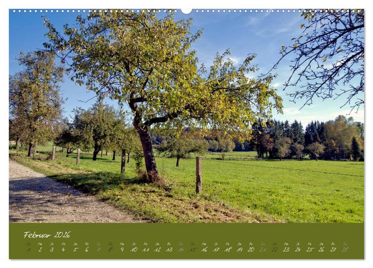 Produktbild: Spaziergang um das Kloster St. Ottilien (hochwertiger Premium Wandkalender 2026 DIN A2 quer), Kunstdruck in Hochglanz