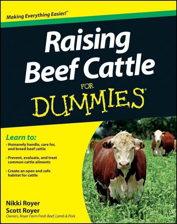 Produktbild: Raising Beef Cattle For Dummies