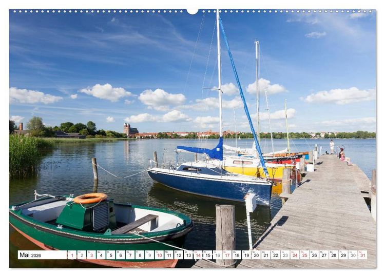Produktbild: Prenzlau - im Wandel der Jahreszeiten (Wandkalender 2026 DIN A2 quer), CALVENDO Monatskalender