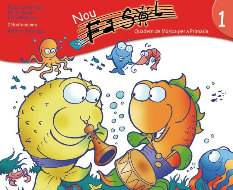 Produktbild: Nou Fa Sol 1: Quadern de m&uacute;sica per a prim&agrave;ria