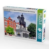 Produktbild: CALVENDO Puzzle Denkmal des russischen Feldherren F&uuml;rst Michail Barclay de Tolly in Insterburg/Tschernjachowsk 1000 Teile Lege-Gr&ouml;&szlig;e 64 x 48 cm Foto-Puzzle Bild von Henning von L&ouml;wis of Menar
