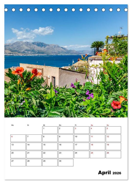 Produktbild: Gaeta Italien (Tischkalender 2026 DIN A5 hoch), CALVENDO Monatskalender