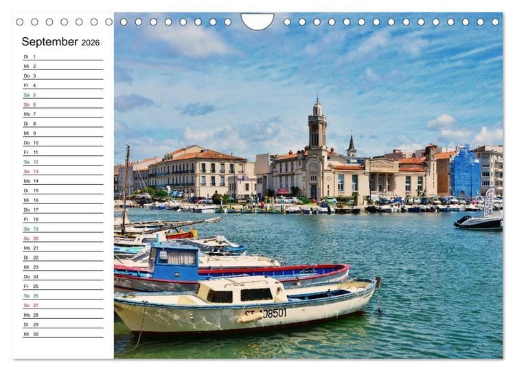 Produktbild: S&egrave;te - Das Venedig des Languedoc (Wandkalender 2026 DIN A4 quer), CALVENDO Monatskalender