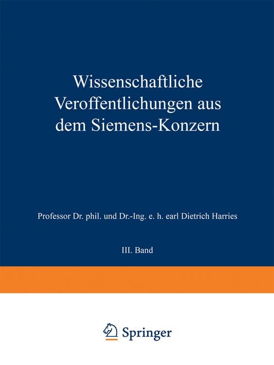 Produktbild: Wissenschaftliche Ver&ouml;ffentlichungen aus dem Siemens-Konzern