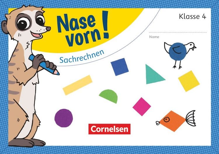 Produktbild: Nase vorn! - Mathematik - &Uuml;bungshefte - 4. Schuljahr