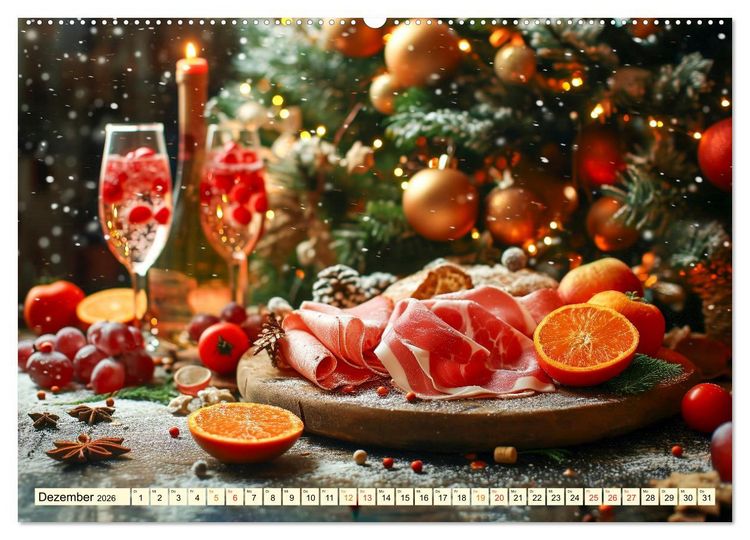 Produktbild: Picknick f&uuml;r Gourmets - Genuss erleben (Wandkalender 2026 DIN A2 quer), CALVENDO Monatskalender
