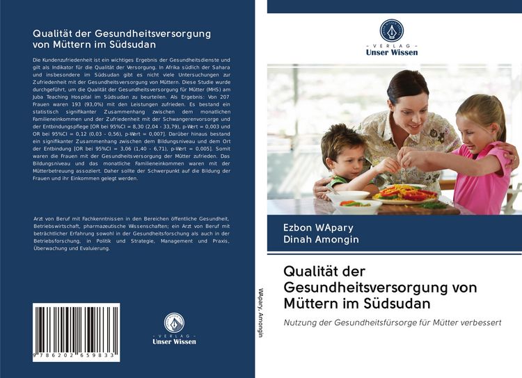 Produktbild: Qualit&auml;t der Gesundheitsversorgung von M&uuml;ttern im S&uuml;dsudan